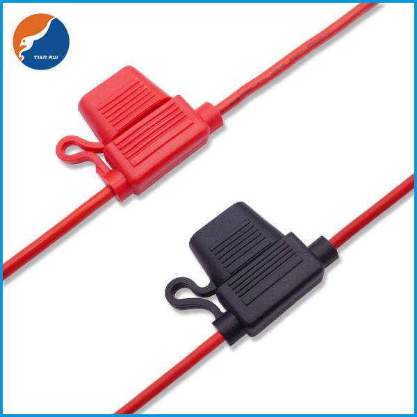 Auto 18AWG Cable Inline Blade Car Fuse Holder