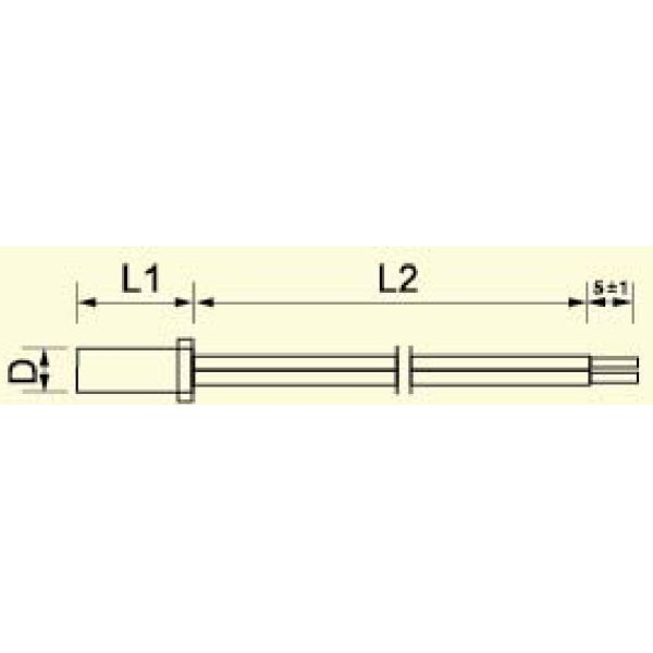 CQC Certificated Waterproof CWF Precision Custom NTC Temperature Sensor 10KOHM 3950 For HVAC and Refrigeration