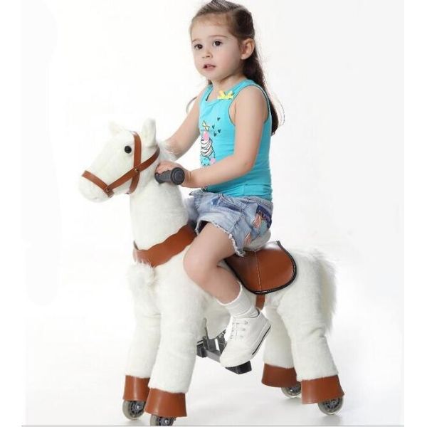 Rocking Tiger Amusement Park Equipment Mechanical Pony Kid Ridding On Walking Animal