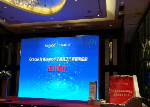 WIFI / 3G P10 RGB Indoor Fixed LED Display For Airport / Station , Full Color LED Screen