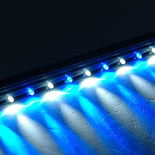 blue and white aquarium tank,fish lamp,YZ-18,46cm and 18 Lamp