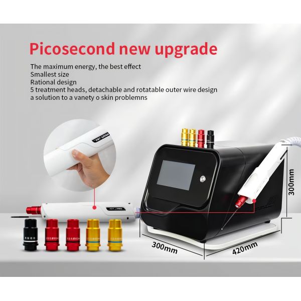 100-200MJ Laser Pigmentation Machine , Upgraded Mini Picosecond Laser Machine