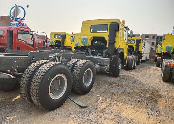 10 Tires SINOTRUK HOWO Cargo Truck Euro 2 LHD 6X4 336HP HW76 Cabin Sidewall Cargo Truck