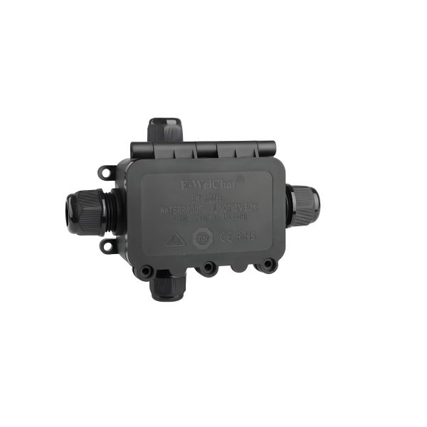 Caja de unión de separación impermeable 1 entrada 3 salidas IP68 integrado