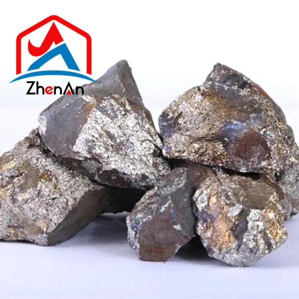 Produit de l'usine 70% Min Titane alliage de fer Feti morceau 10 ~ 50 mm Ferro Titane
