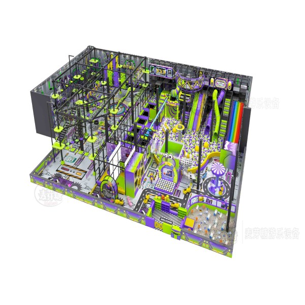 Space Adventure Kids Indoor Sports Arenas Commercial Multi Layer Integrated