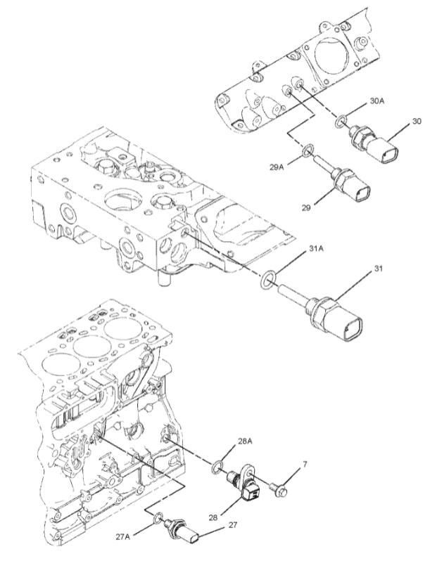 286 3683 регулятор двигателя экскаватора 323D C6.4 320D ECU CAT