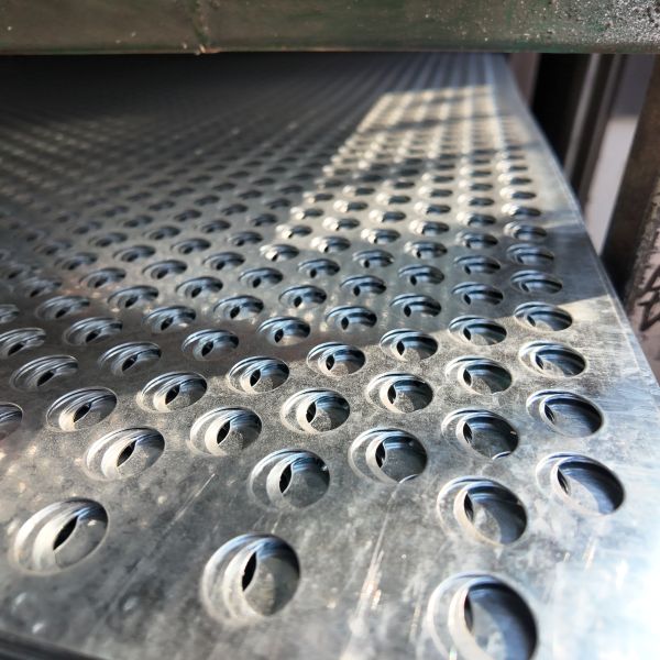 1000*2000 Perforated Galvanized Steel Sheet For Radiator Cover
