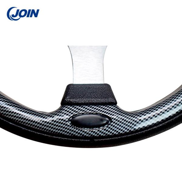 ODM Removable Golf Cart Steering Wheel PVC Single Color With No Pattern