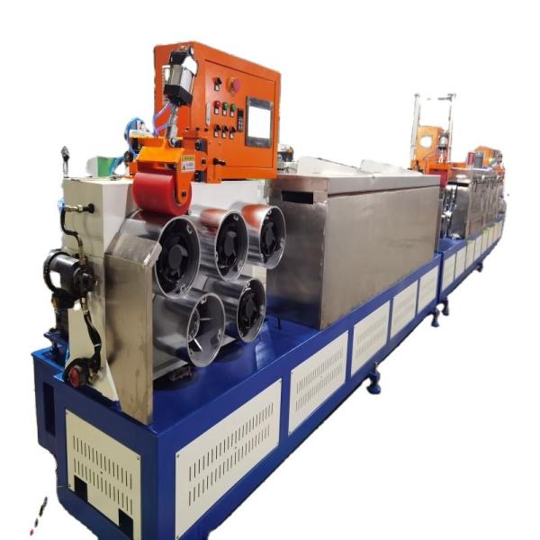 Máquina de Fabricação de Rolos de Fios de Plástico de PP de Parafuso Único 110 mm