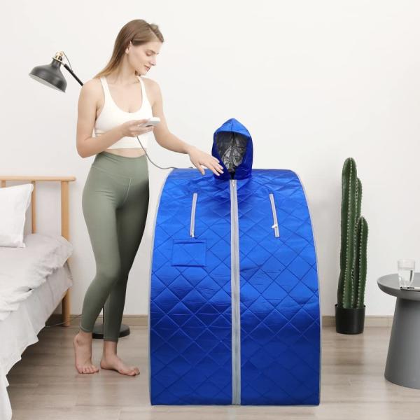 Detox Relaxation Personal Far Infrared Portable Sauna With Foot Roller