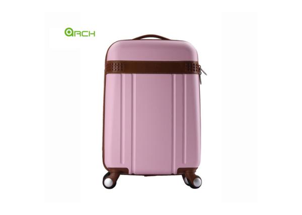 Spacious  20Inch 3pcs ABS Spinner Hard Shell Suitcases