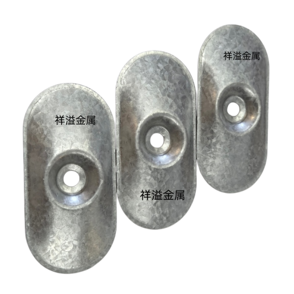 Aluminum Zinc Coated Crescent Washers Shims Fixing Gaskets For TPO/PVC Waterproofing Membranes