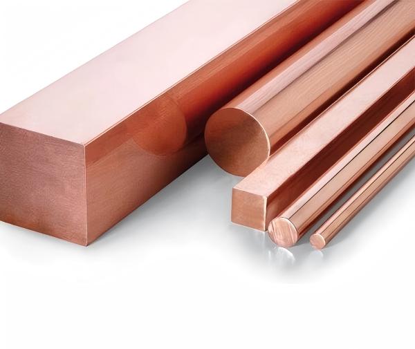 C1100 C2700 C2200 Copper Round Square Rectangular Bars For Architectural Industrial