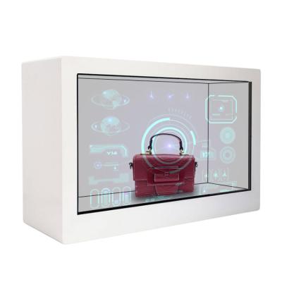 43 multimédia transparents Win7 Win8 Win10 Android d'écran tactile de la boîte 3D d'étalage facultatif