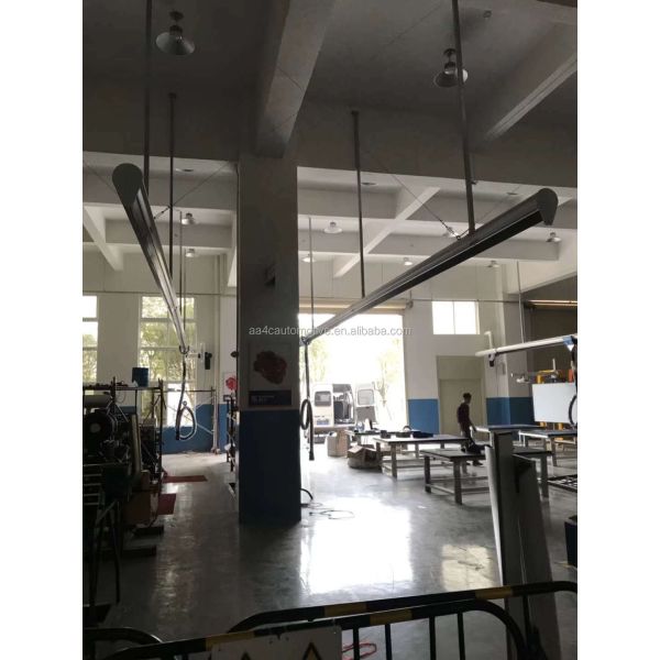 Aluminium Vehicle Exhaust Extraction System Car Exhaust Extraction Hose 135mm