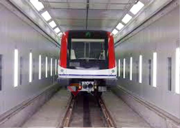 Cabines de pulverizador da cabine da pintura do trem para os equipamentos do setor da estrada de ferro