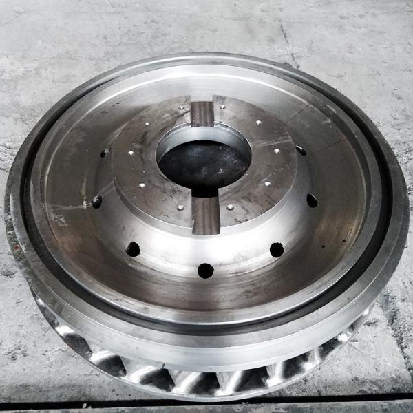 Customized Blade Stainless Steel Hydroelectric Turbine Runner For Power Station