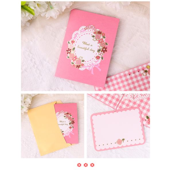 Рождественские открытки подарка 3d цветка, Recyclable 3d хлопают вверх карты