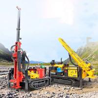 JDL-280 Crawler Top Drive Rotary Wireline Core Drilling Machine pour l'exploration des réserves minérales