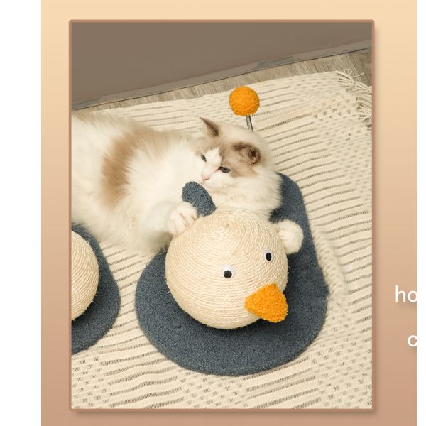Toys Type Cat Scratching House Toy Handmade Sisal Material Suitable for Small Animals