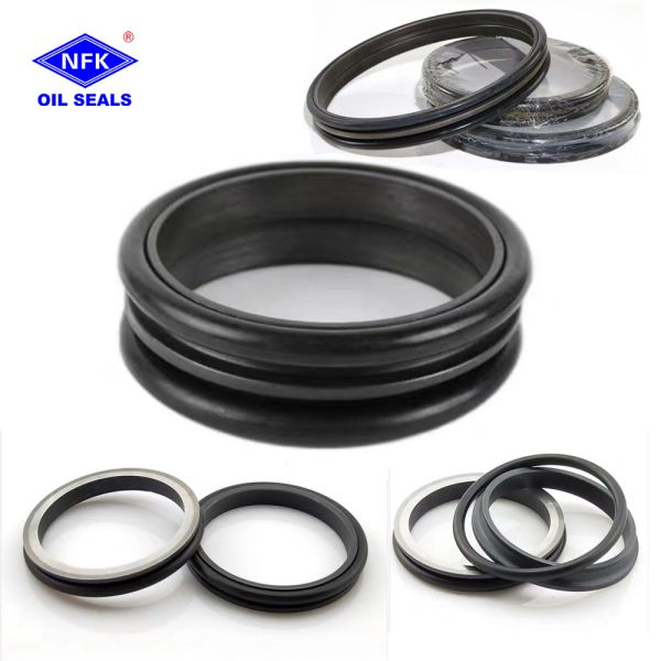 Wear-resistant NBR Material Floating Oil Seal for Heavy-duty Excavator and Construction Machinery