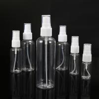 Bouteille de pulvérisation de brume corporelle en plastique dur avec bouteille PET transparente