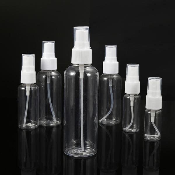 Empty Plastic Clear Spray Mist Bottle 100ml 200ml 500ml