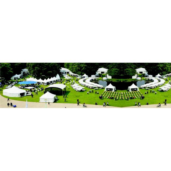 Огнезащитная белая сень газебо шатра партии 10x30 со свадьбой H6XW7XL50M PVC стенок