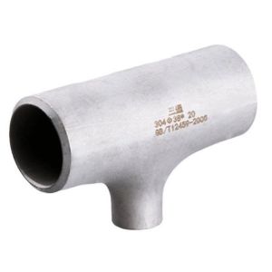 Нержавеющая сталь 316 штуцеров безшовной трубы, тройник Ss 304 неравный