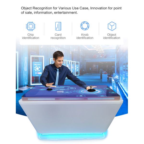55 inch Advertising Kiosks hd videos interactive whiteboard touch screen table with touch screen