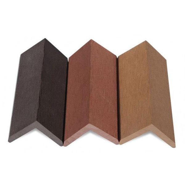 Wood plastic flooring edge banding , outdoor flooring accessories