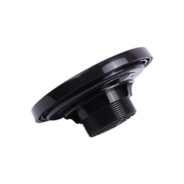 Inline Exhaust Solar Fan / Fresh Air Ventilation Fan For Portable Toilet