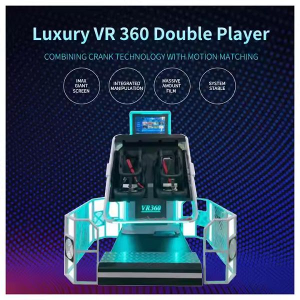 Customize 9D VR Roller Coaster Simulator VR 360 Game Machine With VR Movement Platform GTX1050Ti 4GB Ram Customizable Plug Type