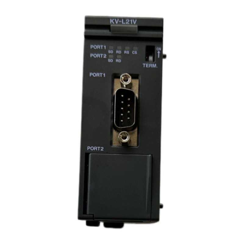 KEYENCE KV-L21V Programmable Controller Serial Communication Unit Used LC to Connect
