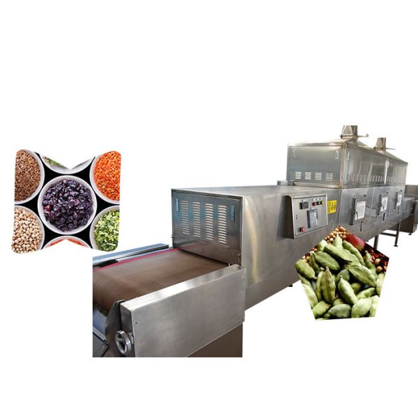 Continuous Microwave Spice Dryer Machine With Temperature Controlling System