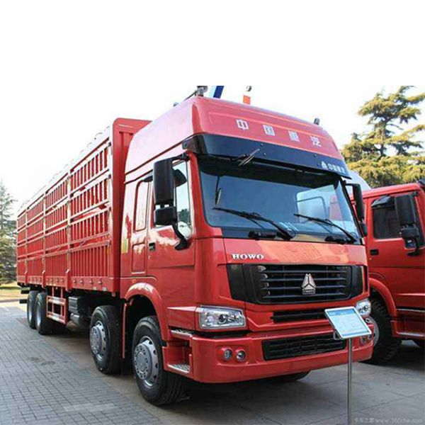 For sale sinotruk HOWO 8*4 stake box lorry 371 hp big volume