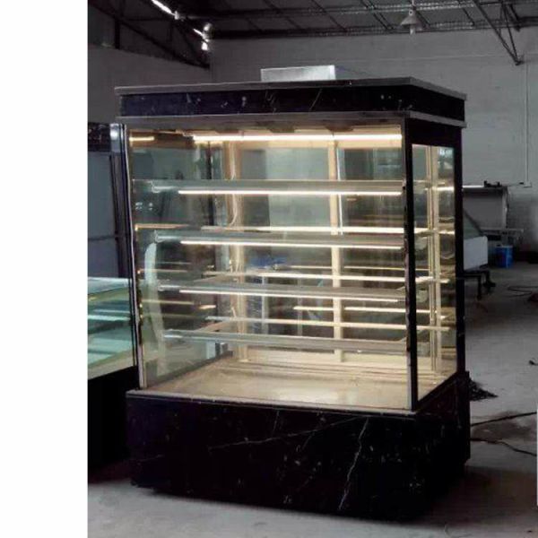 Back Sliding Door 1090W 5 Tier Commercial Fridge Freezer