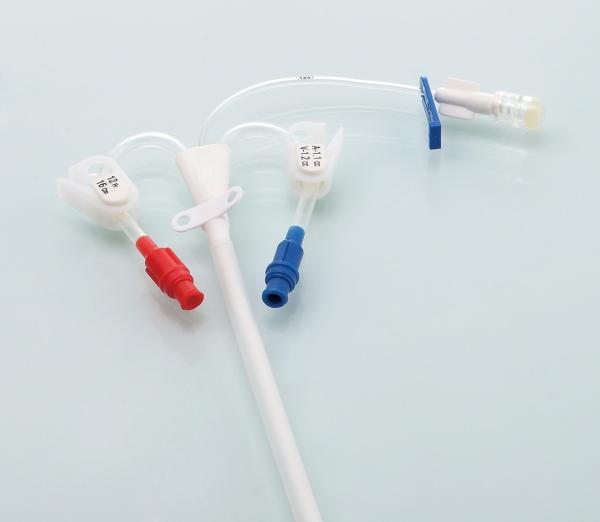 single double triple lumen Long term hemodialysis catheter, hemodialysis kit,