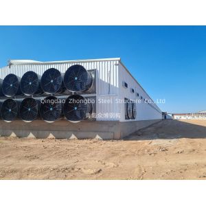 Discount Africa Commercial Steel Poultry House Chicken Farm Building