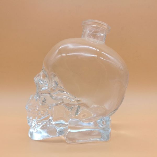 Decal Surface Handing Custom Design 750ml Glass Bottle for Liquor Whisky Gin Vodka