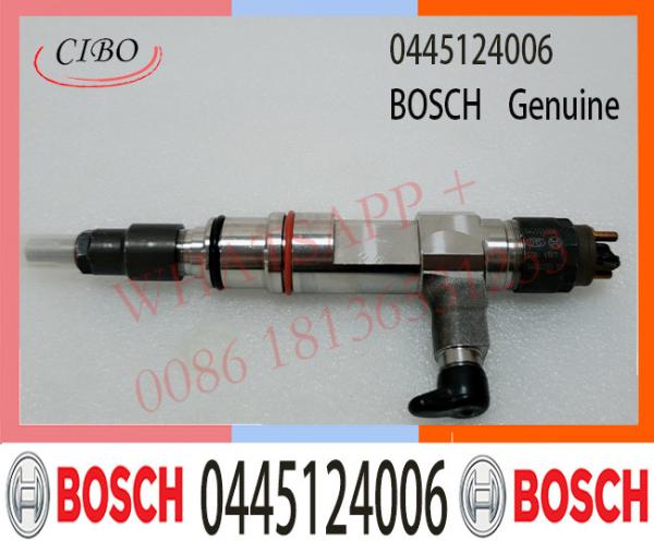 0445124006 BOSCH Fuel Injector 0986435639 0445110250 For Mazda Bt50 2.5 2008 098643563