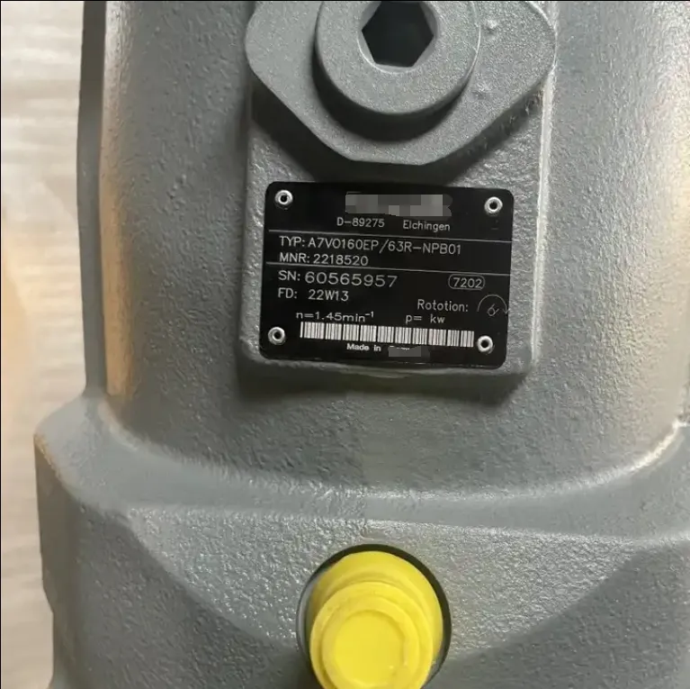 Original A7VO A7VO55 A7VO250 A7VO355 A7VO107 A7VO160 A7VO500 A7VO80 Series Hydraulic Piston Pump A7VO107LRH1/63R -NZB01