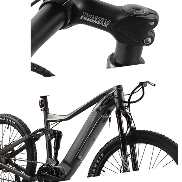 Electric Bicycle Crucero with 6061 Aluminium Alloy Frame and F R Hydrualic Disc Brake