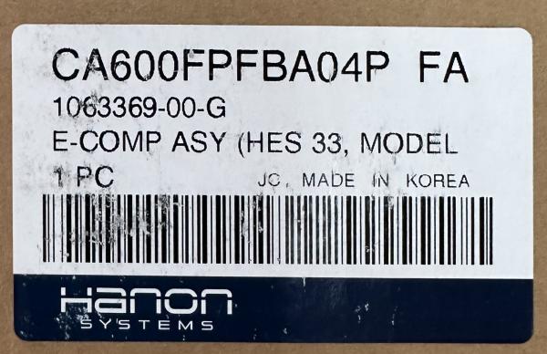 Rigorously Tested Hanon Electric Compressor CA600FPFBA04P FA TESLA Model S 2016- 1063369-00-G Quiet Operation​