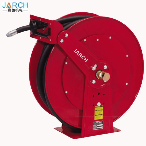 Fuel Delivery Cable Retractable Hose Reel with swivel assembly 15m 3/4
