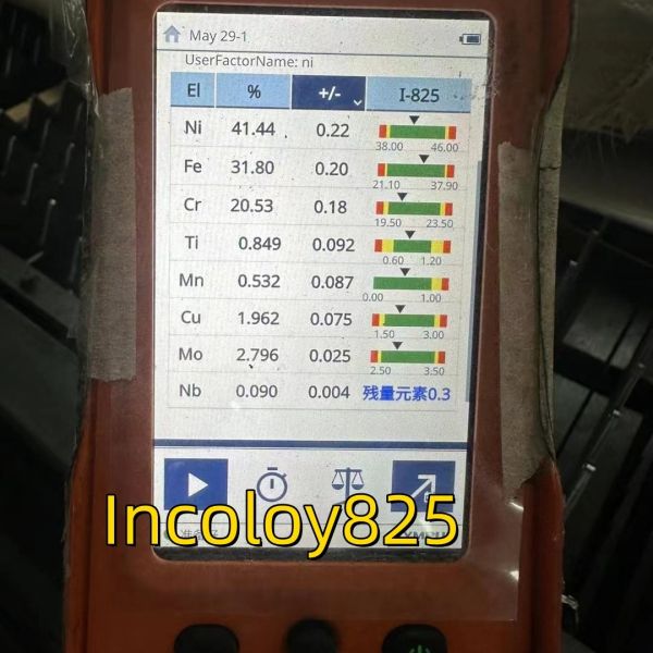 Сплав 825 круглого стержня Ns142 /N08825 Сплав стального стержня OD80mm