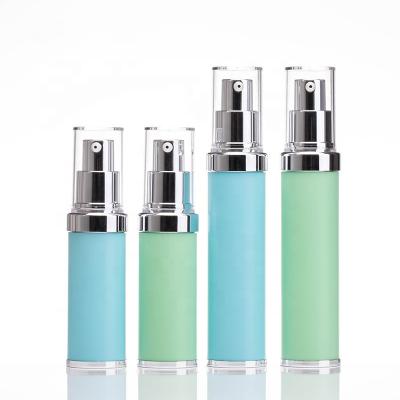 a bomba mal ventilada cosmética da loção de 20ml 30ml engarrafa a impressão de seda