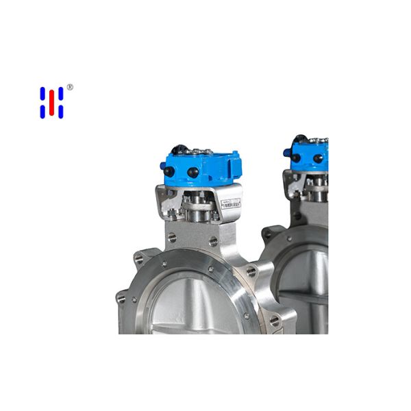 Food-grade DN80 304 SS Lug Type Soft Seal Double Offset Butterfly Valve