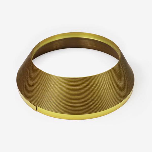 2cm 0.79 Inch Golden Door Window Aluminum Trim Cap For Channel Letter